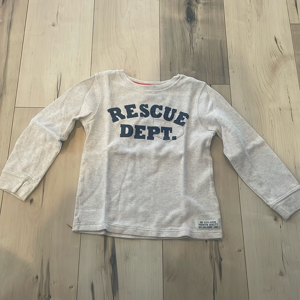 Carters Waffle Long Sleeve sz 7